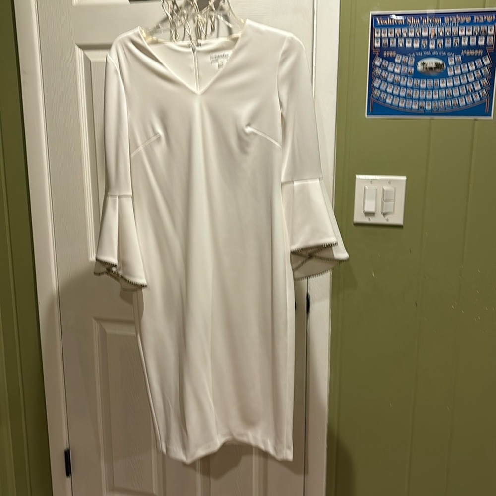 Calvin Klein white dress